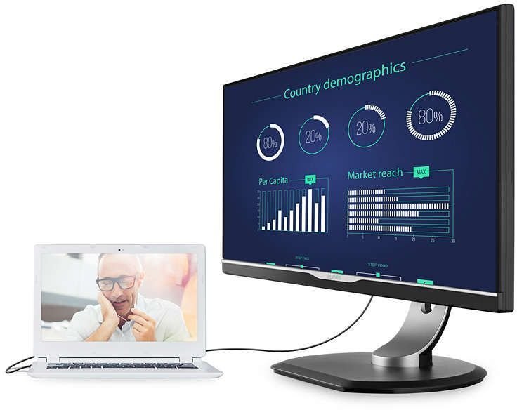 Монитор Philips 25" 258B6QUEB