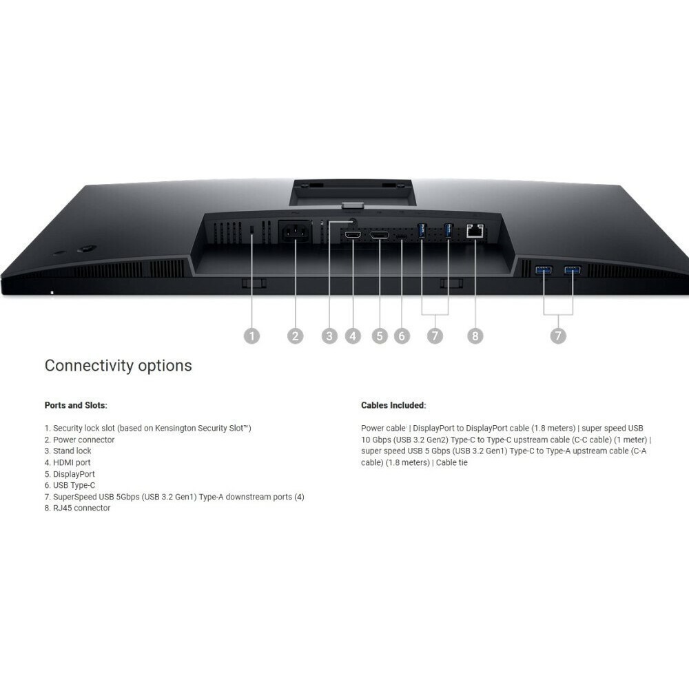 Монитор Dell 27" P2723QE (210-BDFZ)
