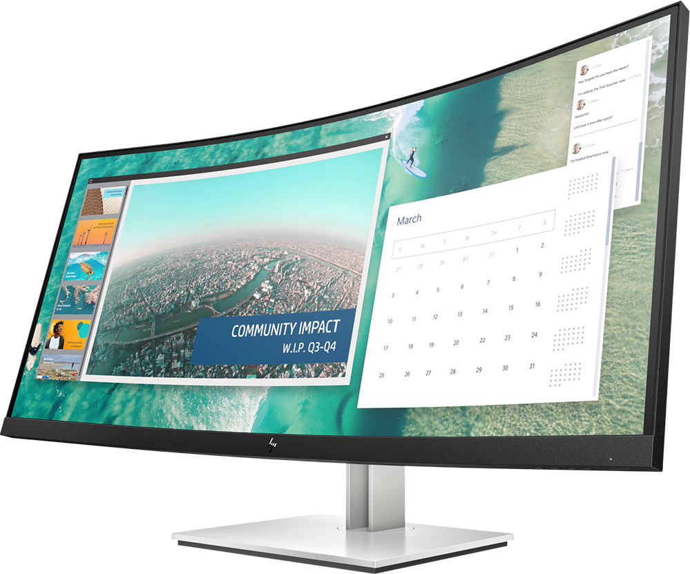 Монитор HP 34" EliteDisplay E344c (6GJ95AA)