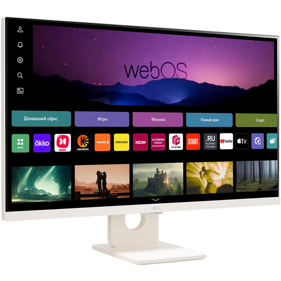 Монитор LG 27" 27SR50F-W