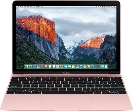 Ноутбук Apple MacBook 12 Rose Gold (MMGM2RU/A)