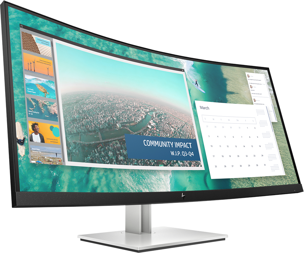 Монитор HP 34" EliteDisplay E344c (6GJ95AA)