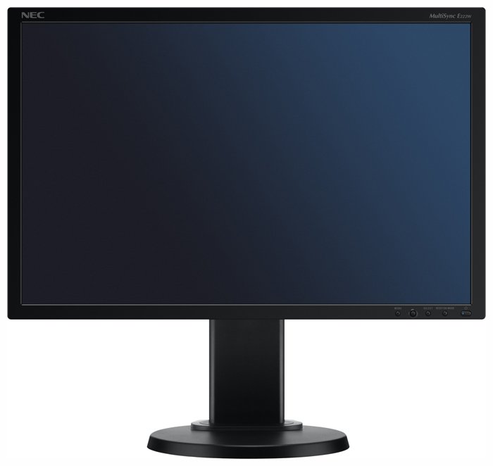 Монитор NEC 22" MultiSync E222W Black