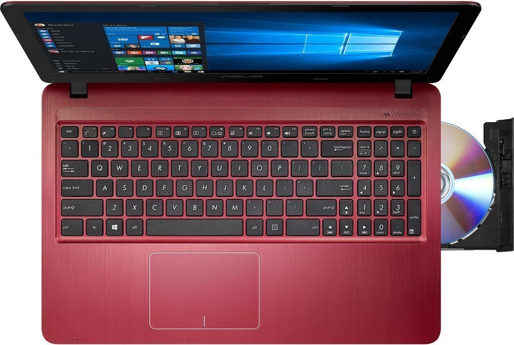 Ноутбук ASUS X540SC Red