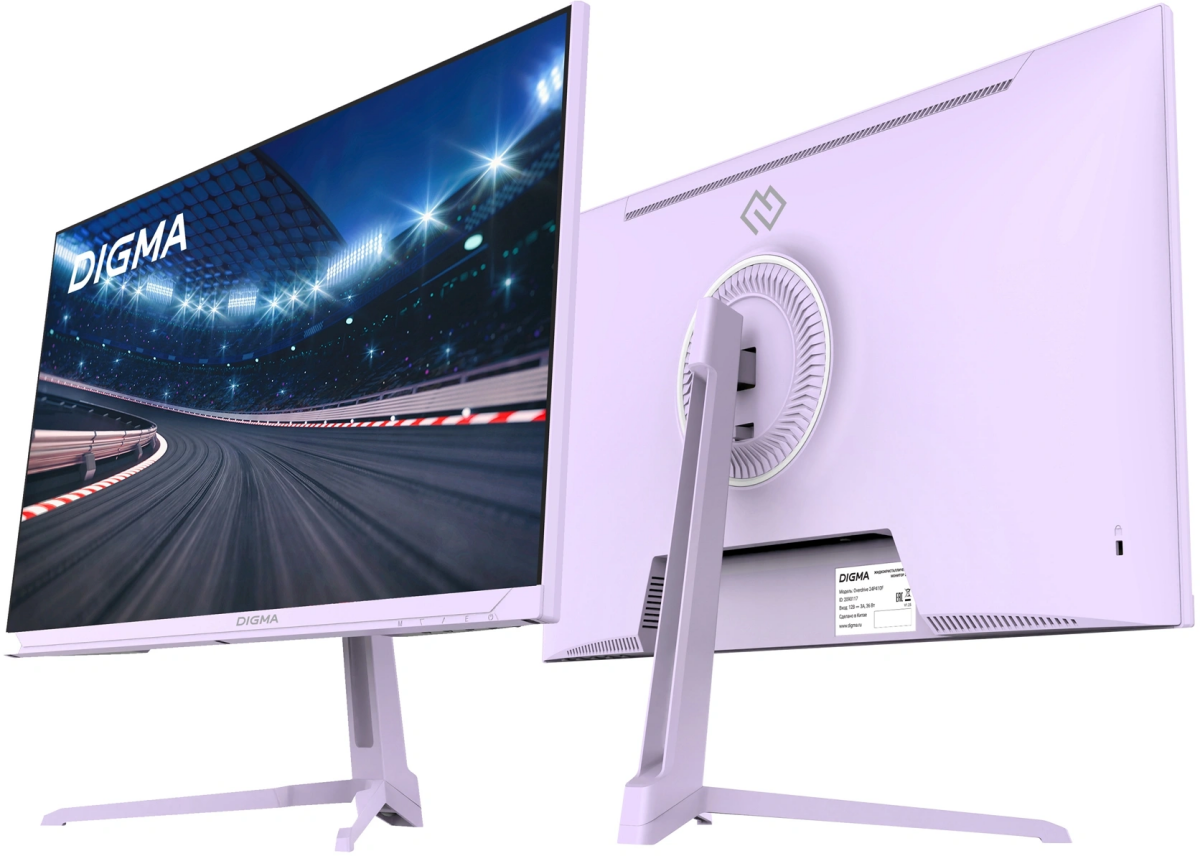 Монитор Digma 24" 24P410F Purple