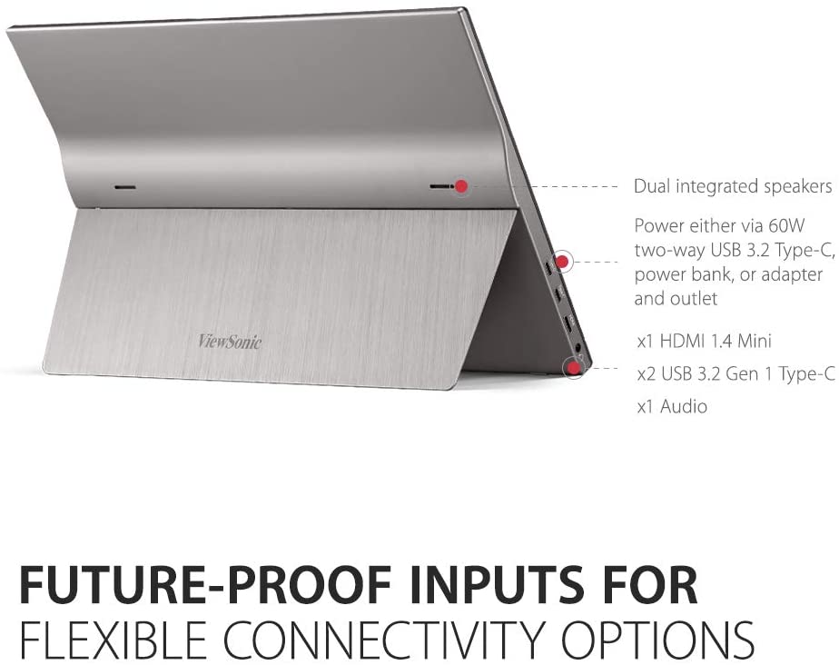 Портативный монитор Viewsonic 16" VG1655