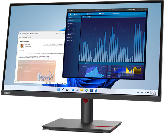 Монитор Lenovo 27" T27p-30 (63A9GAR1CB)