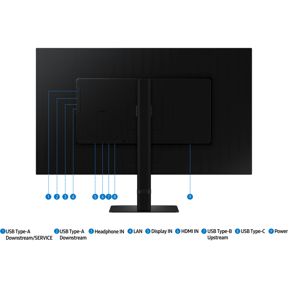 Монитор Samsung 32" LS32D804UAIXCI ViewFinity S8
