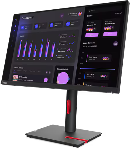 Монитор Lenovo 24" ThinkVision T24i-30 (63CFMATXUK)