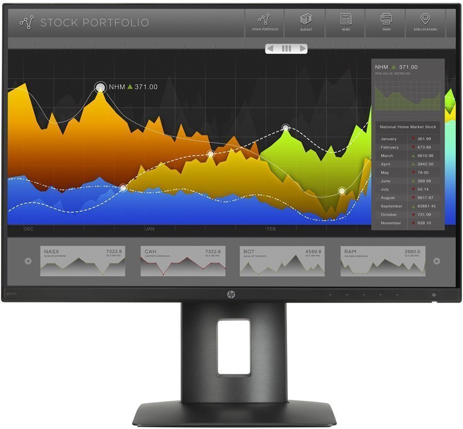 Монитор HP 24" Z24nf (K7C00A4)