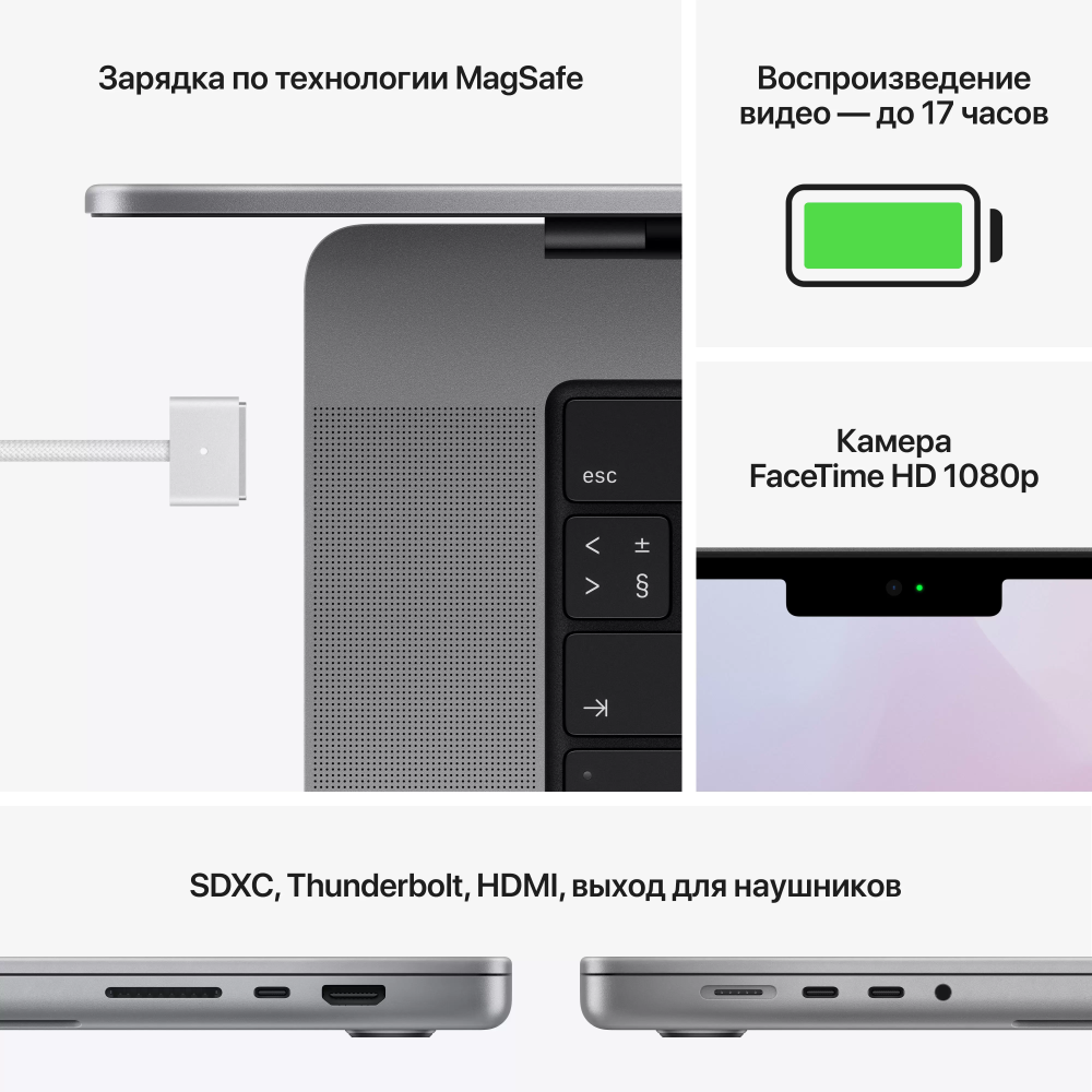 Ноутбук Apple MacBook Pro 14 (MKGQ3RU/A)