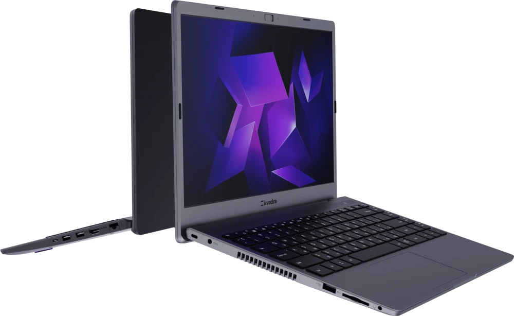 Ноутбук Kvadra Nau LE14U Graphite Space (0BF7FA)