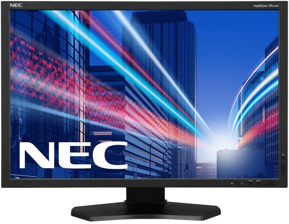 Монитор NEC 24" MultiSync PA242W Black