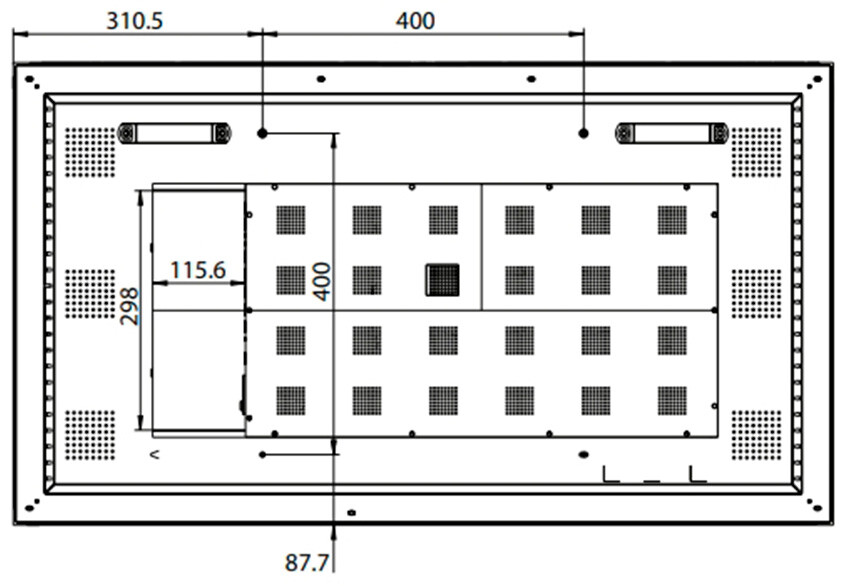 ЖК панель Hisense 55" 55VW25E
