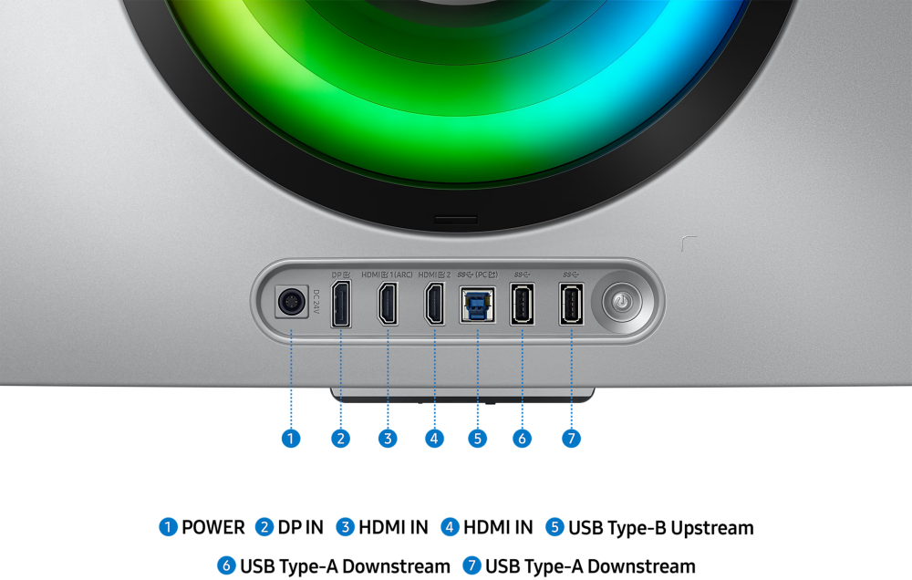 Монитор Samsung 34" LS34DG852S Odyssey OLED G8