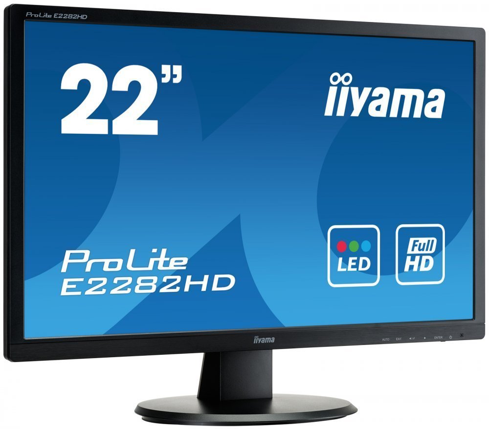 Монитор Iiyama 22" ProLite E2282HD-B1