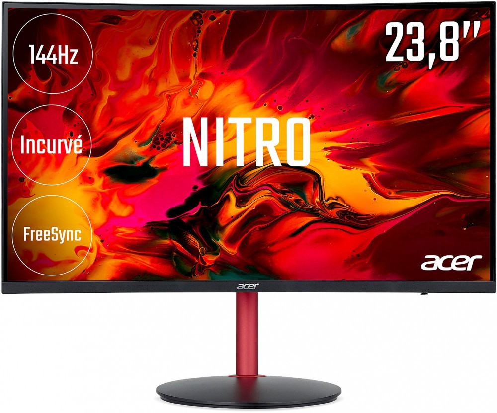 Монитор Acer 24" XZ242QPbmiiphx Nitro