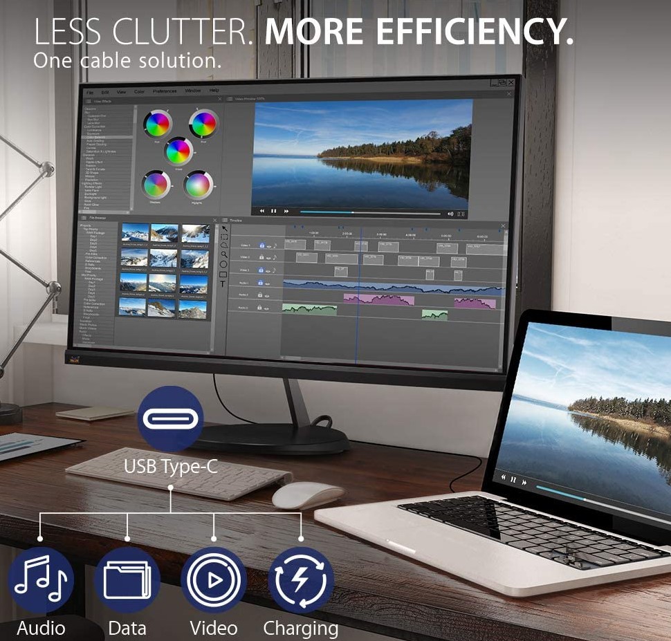 Монитор Viewsonic 24" VX2485-MHU