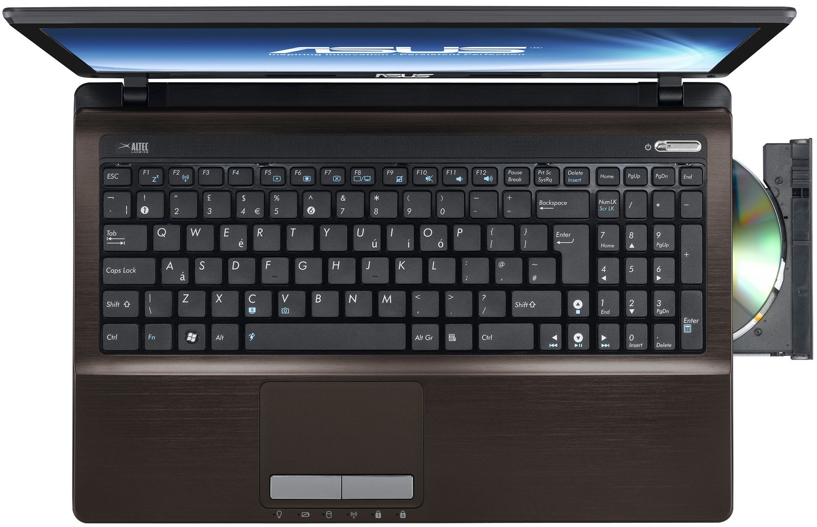 Ноутбук ASUS K53E Brown