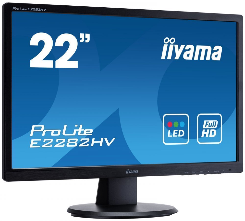 Монитор Iiyama 22" ProLite E2282HV-B1