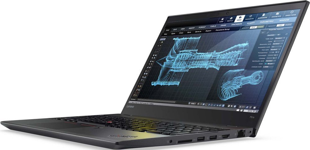 Ноутбук Lenovo ThinkPad P51s (20HB000SRT)