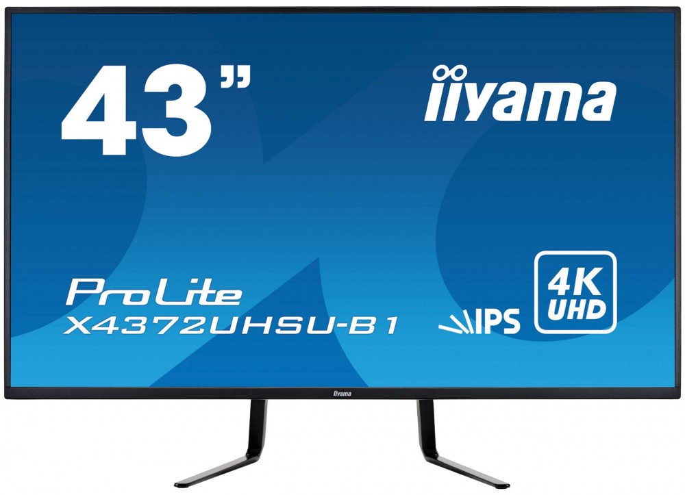 Монитор Iiyama 43" ProLite X4372UHSU-B1