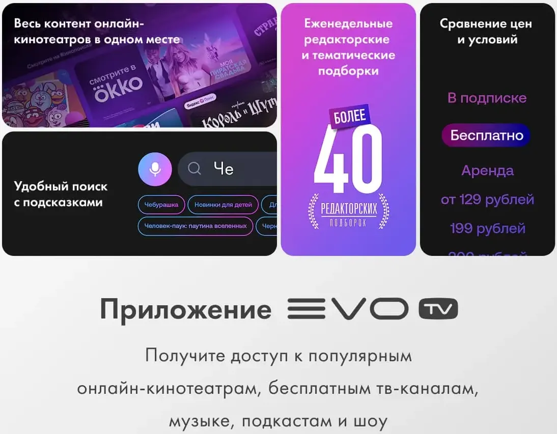 ЖК телевизор Haier 65" MiniLED M4