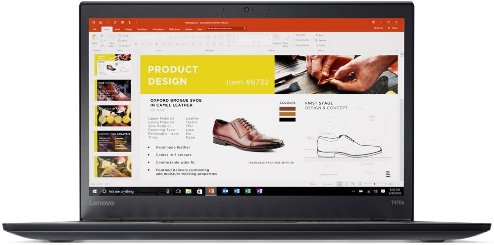 Ноутбук Lenovo ThinkPad T470s (20HF004MRT)