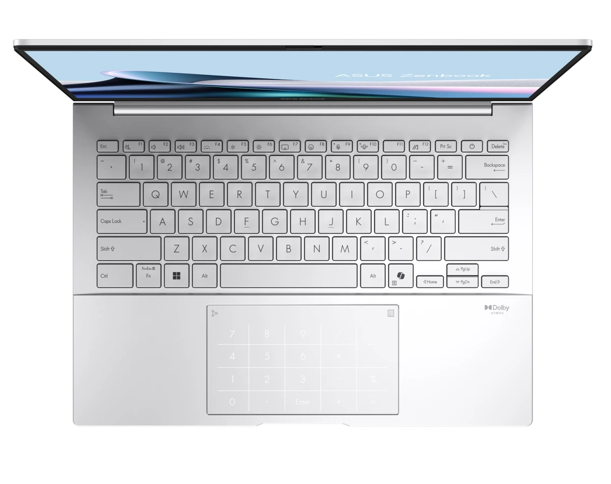 Ноутбук ASUS UX3405CA Zenbook 14 Foggy Silver (PP682X)