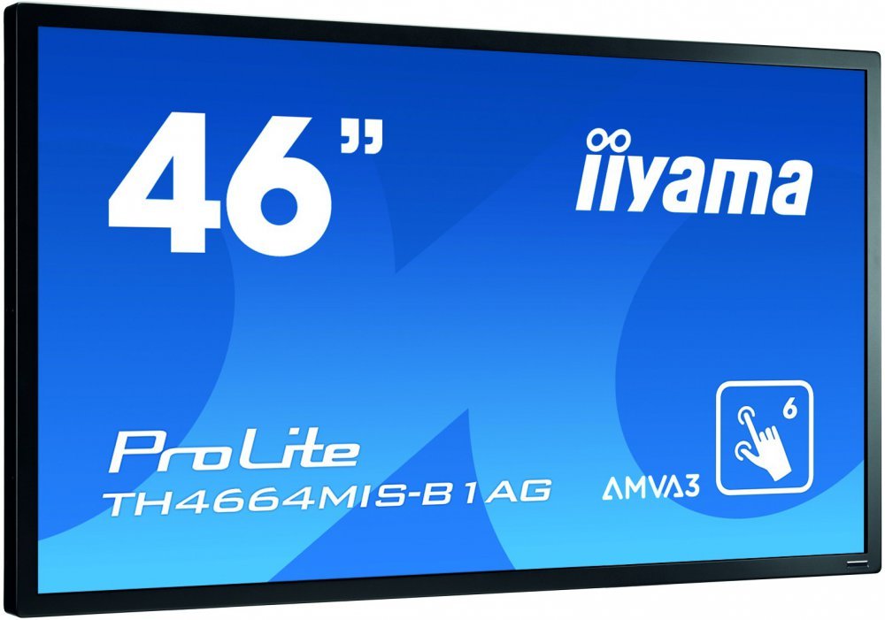 Монитор Iiyama 46" ProLite TH4664MIS-B1 AG