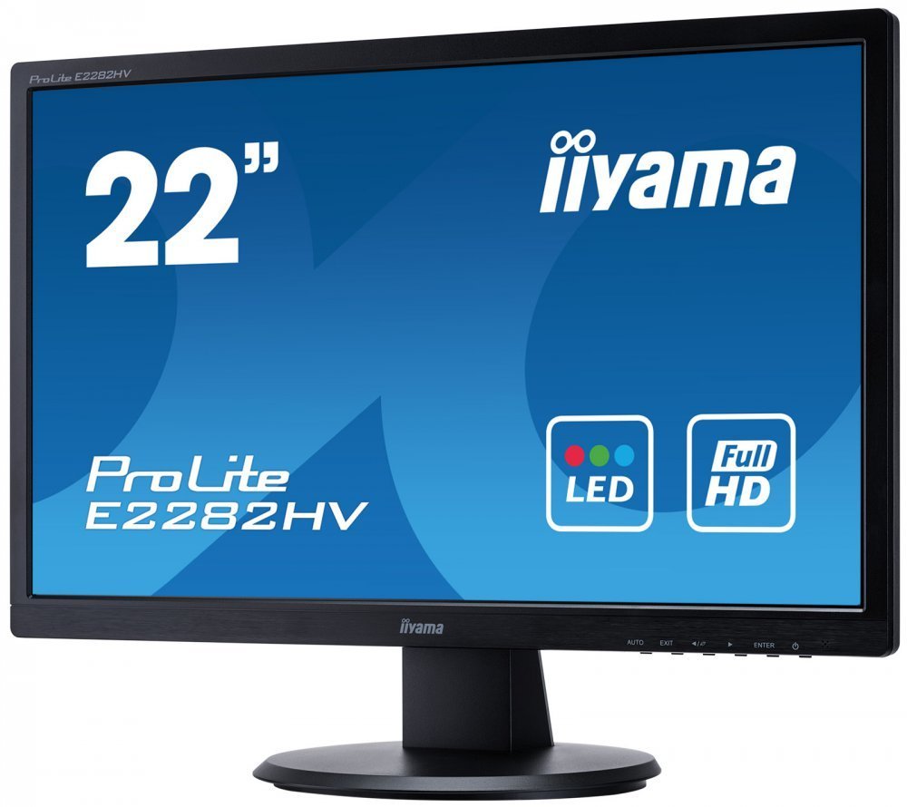 Монитор Iiyama 22" ProLite E2282HV-B1