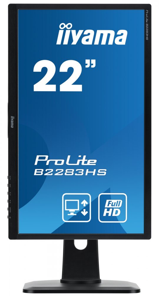 Монитор Iiyama 22" ProLite B2283HS-B1