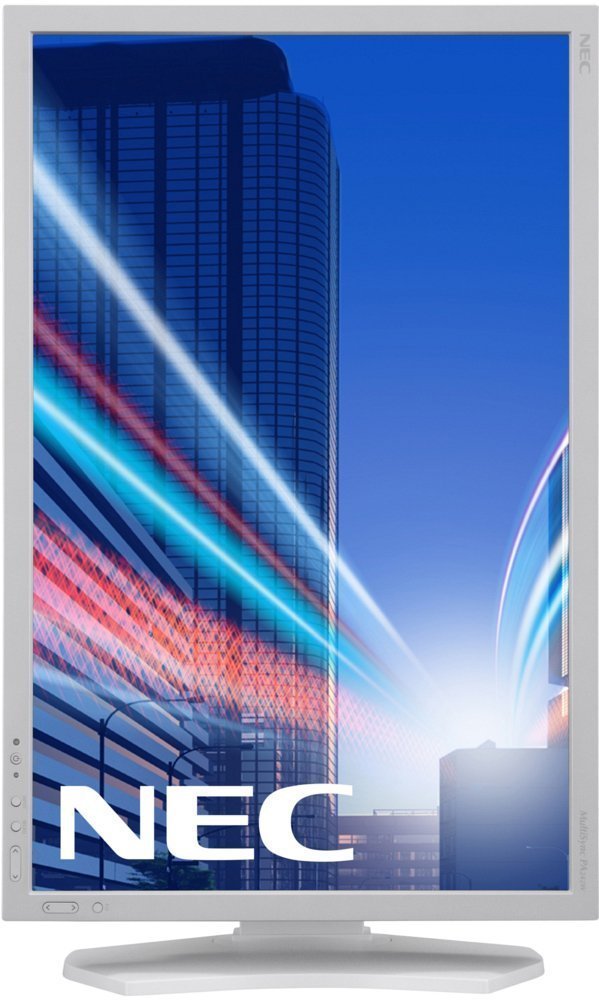 Монитор NEC 24" MultiSync PA242W Silver/White