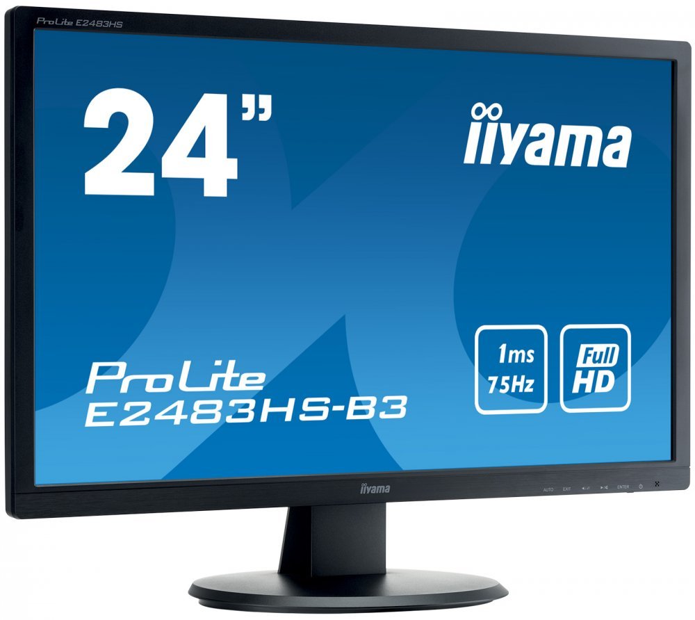 Монитор Iiyama 24" ProLite E2483HS-B3