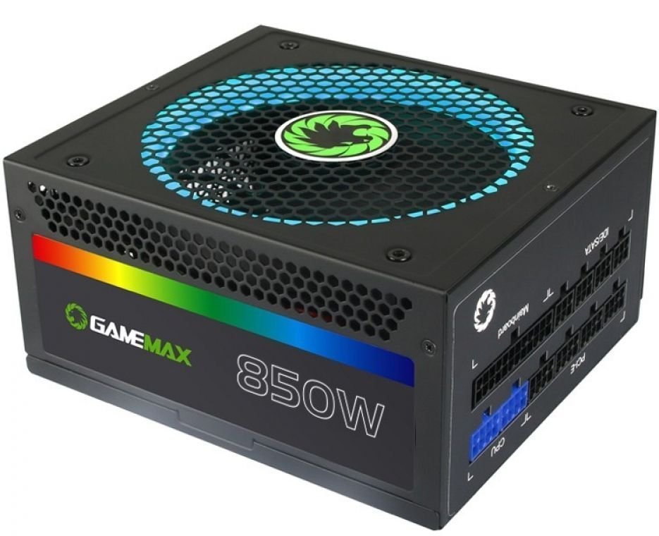 Блоки питания цена фото Блок питания 850W GameMax GM-850RGB - купить в Москве, цена, характеристики и от
