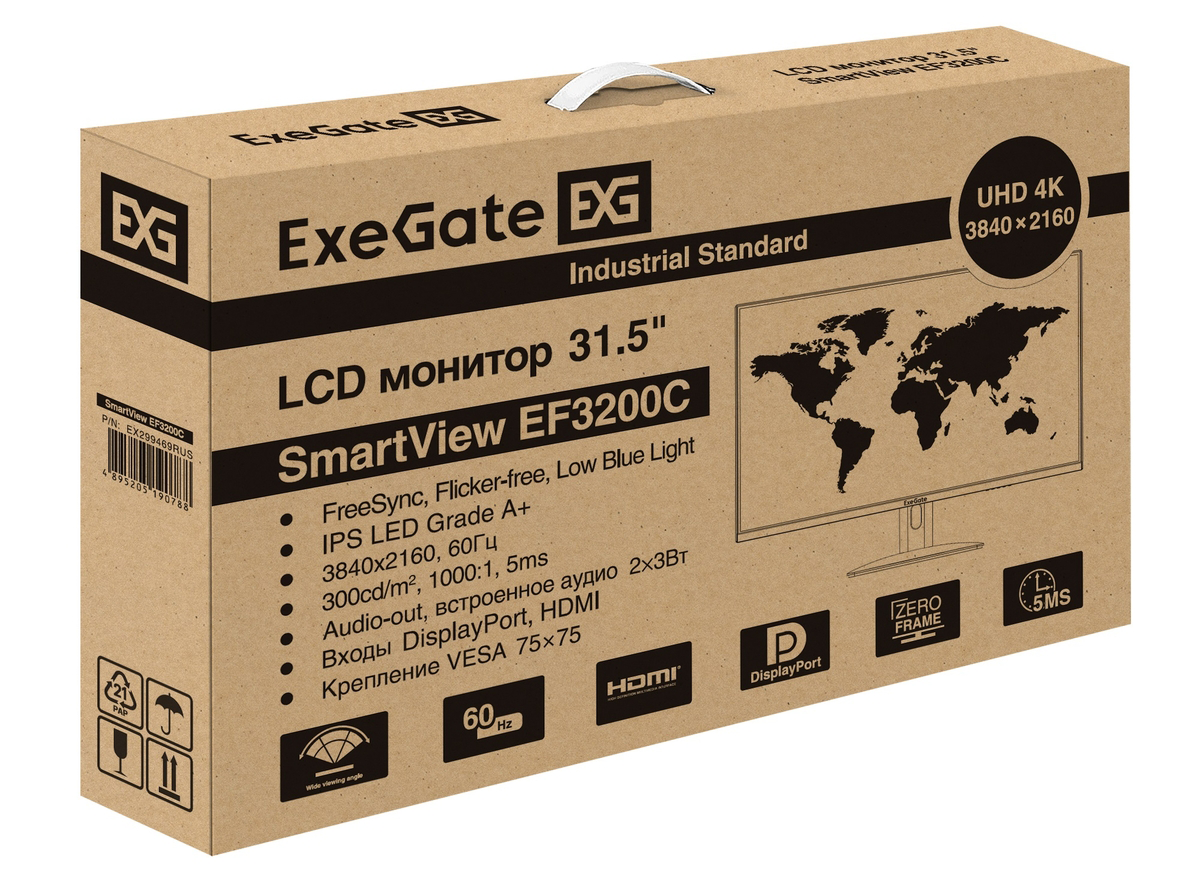 Монитор ExeGate 32" SmartView EF3200C