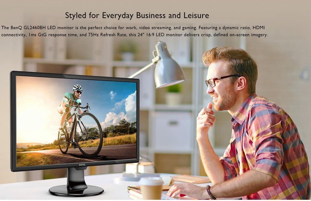 Монитор BenQ 24" GL2460BH