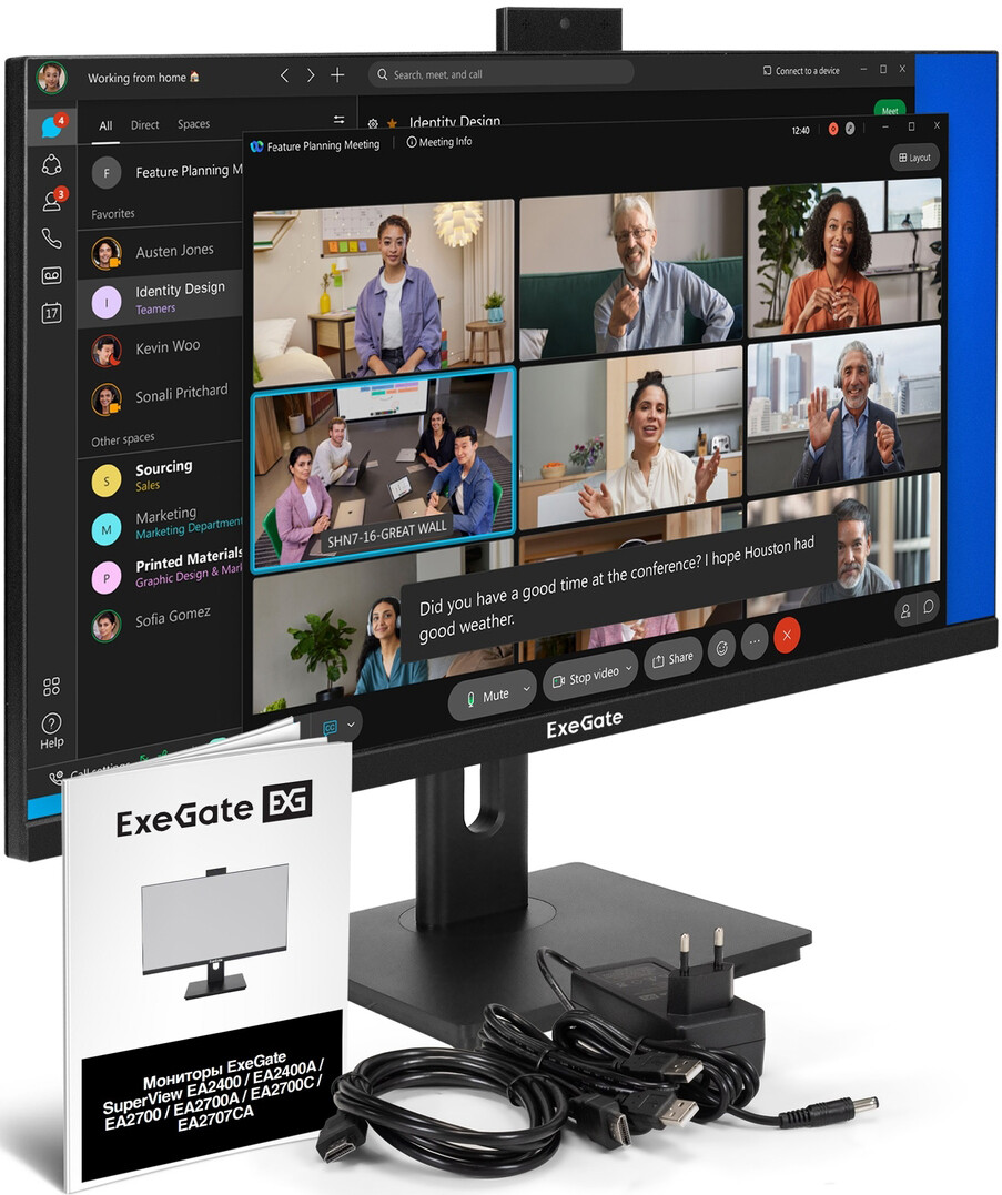 Монитор ExeGate 27" SuperView EA2707CA