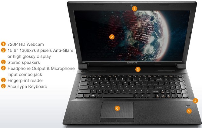 Ноутбук Lenovo IdeaPad B590 (59-359351)