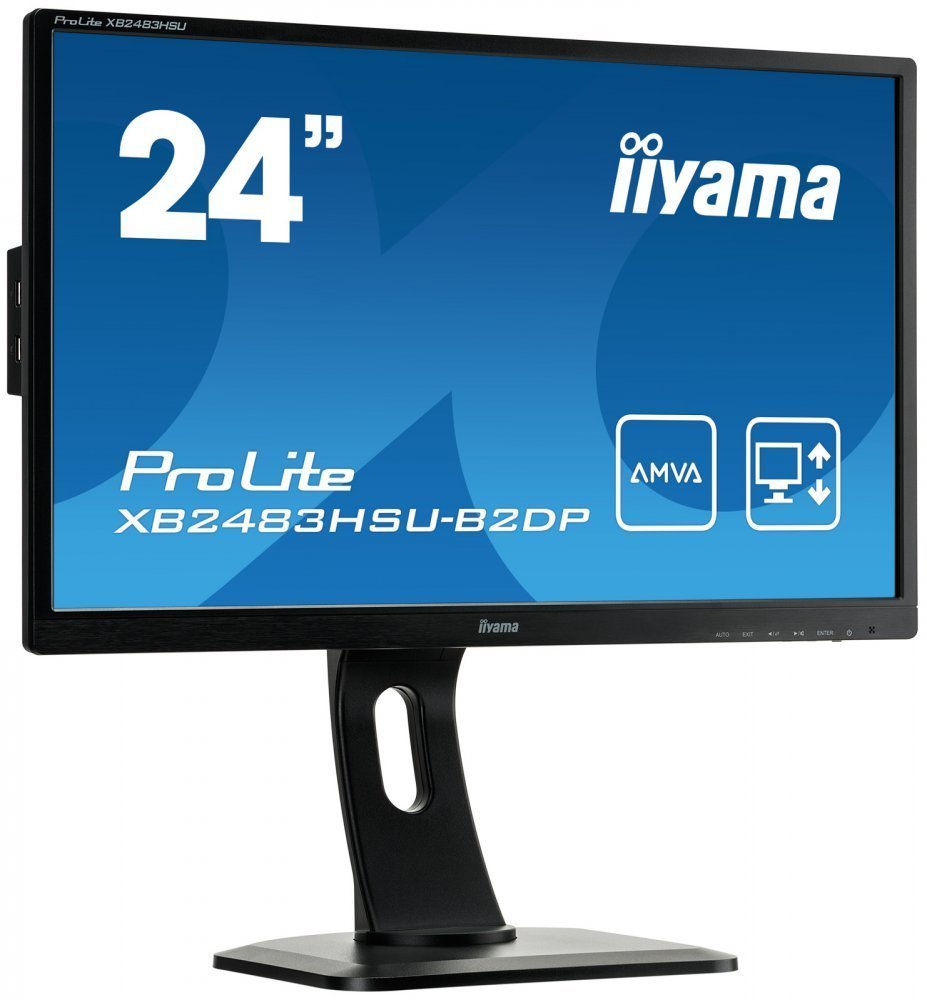 Монитор Iiyama 24" ProLite XB2483HSU-B2DP