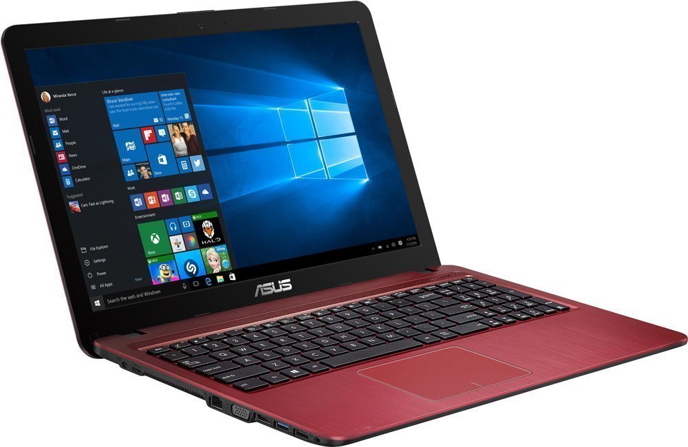 Ноутбук ASUS X540SC Red
