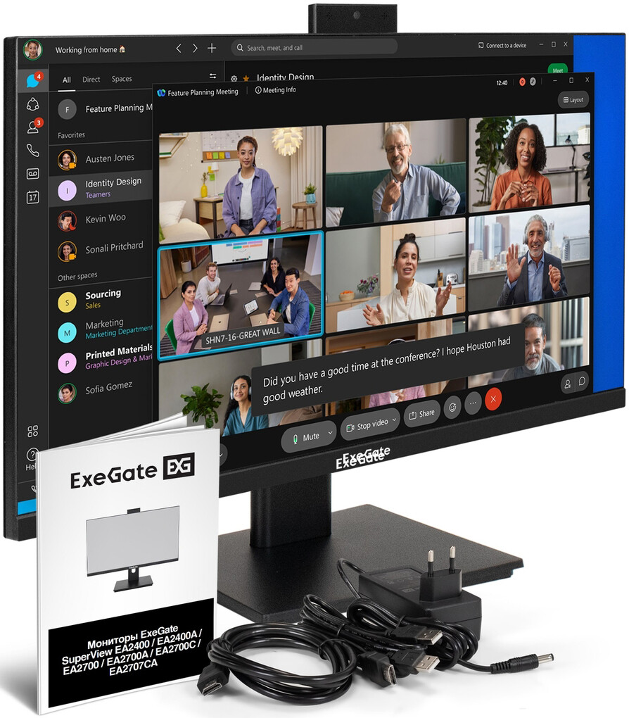 Монитор ExeGate 24" SuperView EA2400