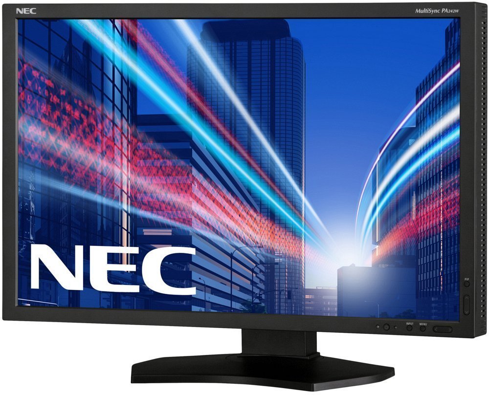 Монитор NEC 24" MultiSync PA242W Black