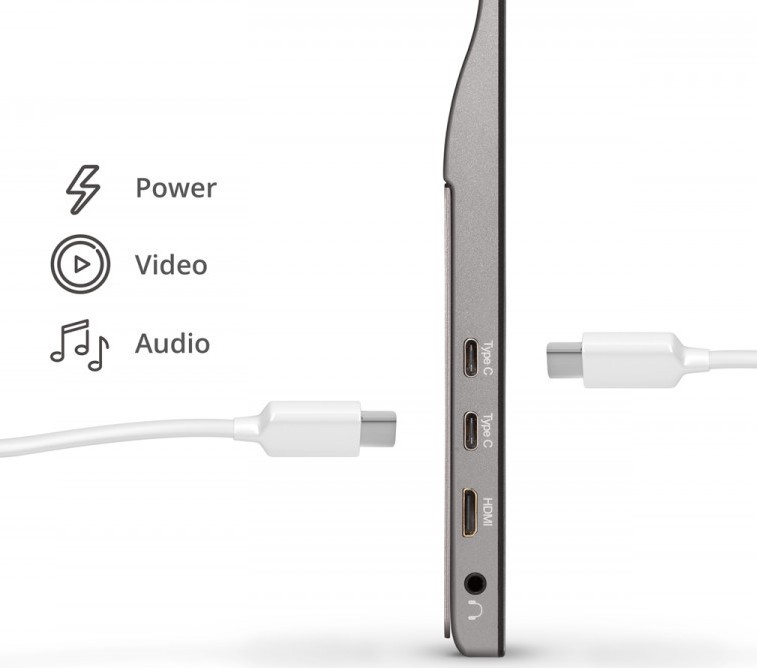 Портативный монитор Viewsonic 16" VG1655