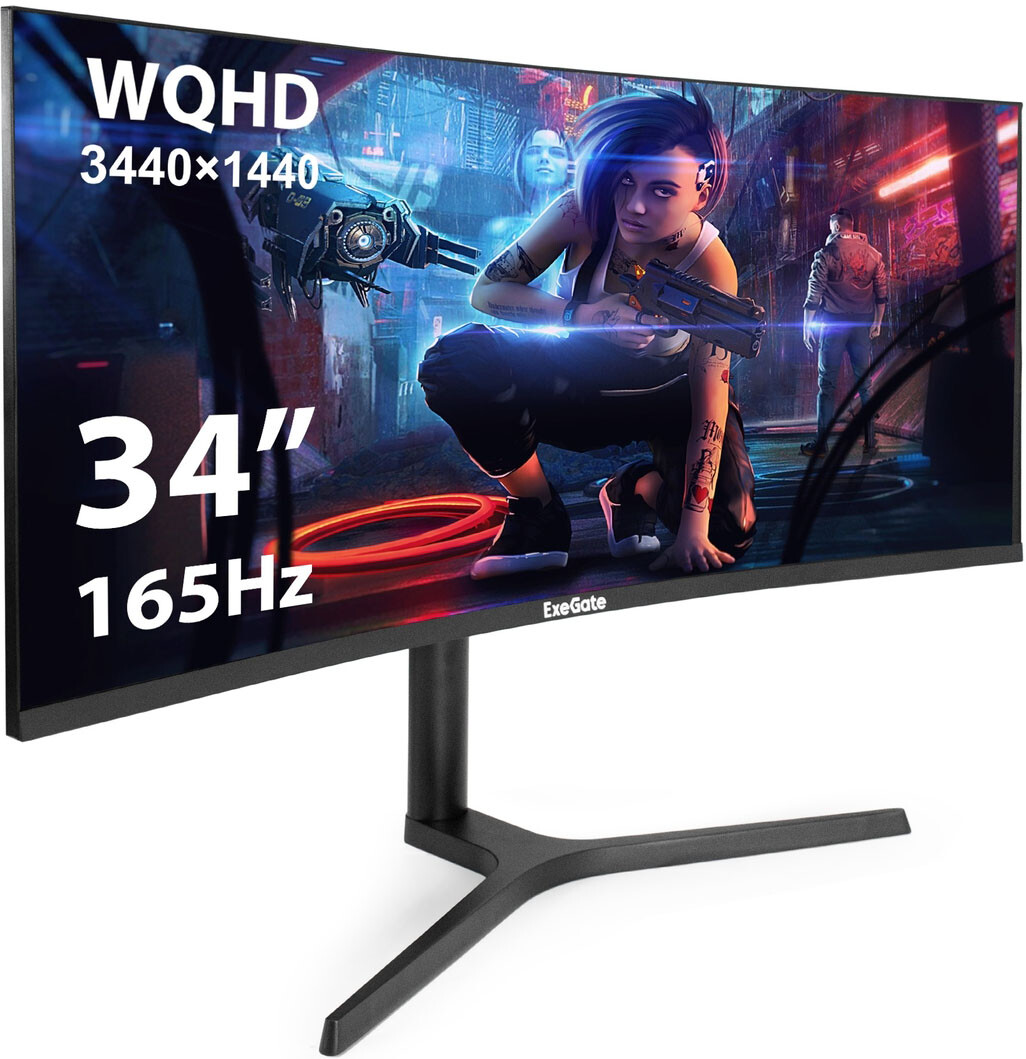 Монитор ExeGate 34" Combat EC3407TA (EX299467RUS)