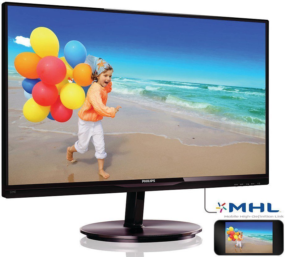 Монитор Philips 22" 224E5QHAB