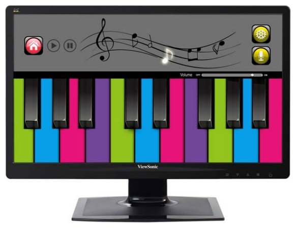 Монитор Viewsonic 24" VX2410MH-LED