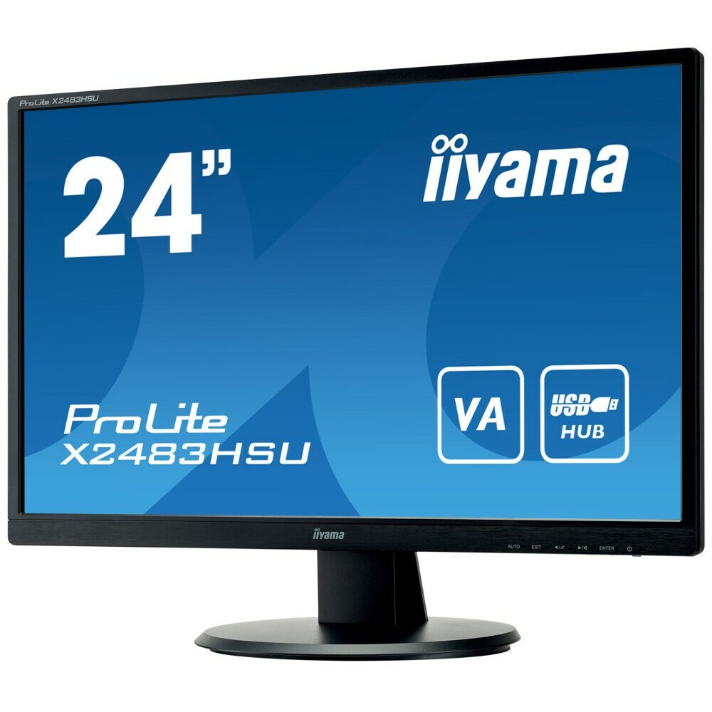 Монитор Iiyama 24" ProLite X2483HSU-B5