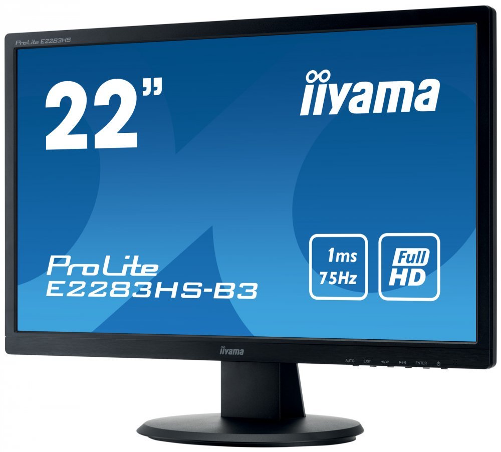 Монитор Iiyama 22" ProLite E2283HS-B3