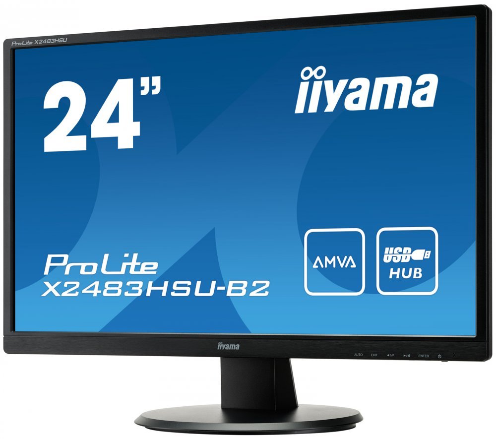 Монитор Iiyama 24" ProLite X2483HSU-B2